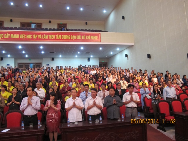 Ninh Bình: Hơn 2000 người xem phim Cuộc Đời Đức Phật tại Trung Tâm Hội Nghị Ninh Bình