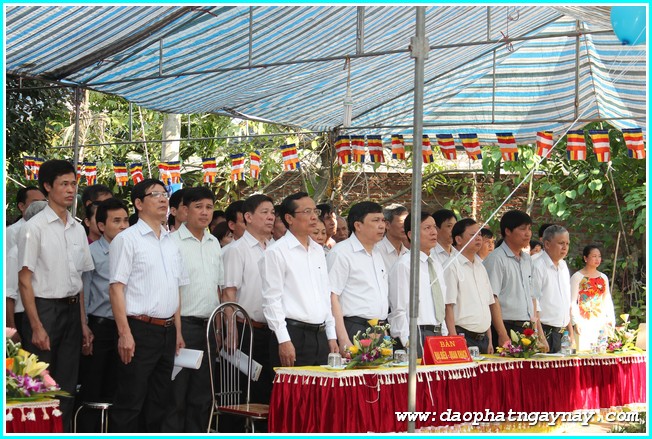 Hà Nội: GHPGVN Huyện Đan Phượng chào mừng Đại Lễ Phật Đản 2558