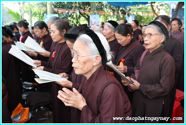 Hà Nội: GHPGVN Huyện Đan Phượng chào mừng Đại Lễ Phật Đản 2558