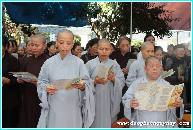 Hà Nội: GHPGVN Huyện Đan Phượng chào mừng Đại Lễ Phật Đản 2558