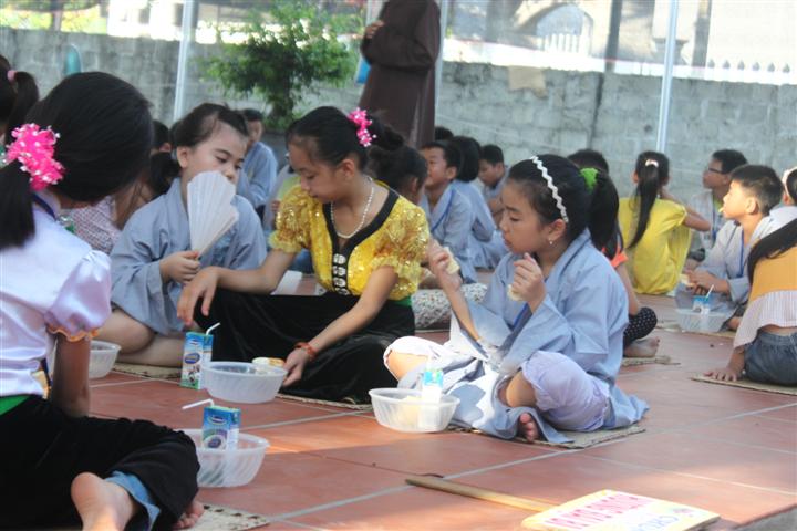 Chùm Ảnh Tổng Hợp Khóa Tu Nụ Thương Sen Hồng Chùa Từ Xuyên
