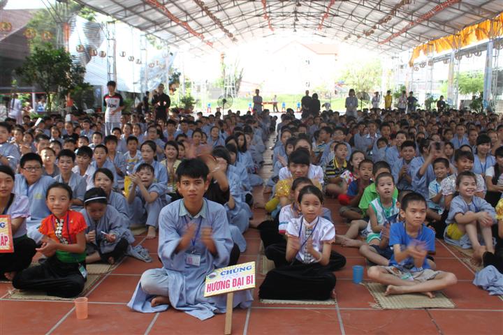 Chùm Ảnh Tổng Hợp Khóa Tu Nụ Thương Sen Hồng Chùa Từ Xuyên