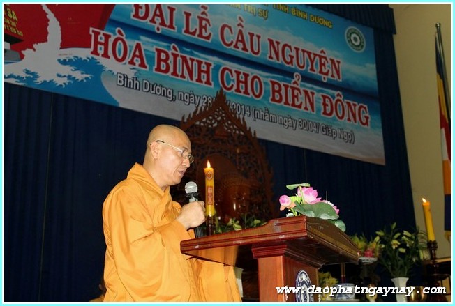 Bình Dương: Đại lễ cầu nguyện hòa bình cho biển Đông