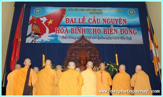 Bình Dương: Đại lễ cầu nguyện hòa bình cho biển Đông