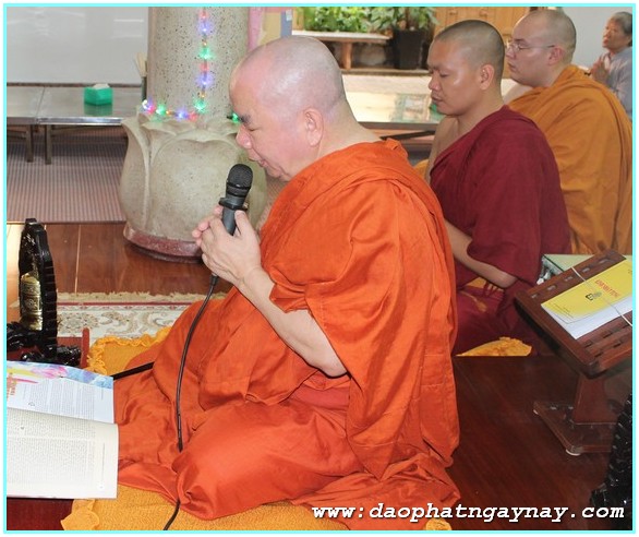 TP. HCM: Chùa Phổ Minh cầu nguyện Hòa Bình cho Biển Đông