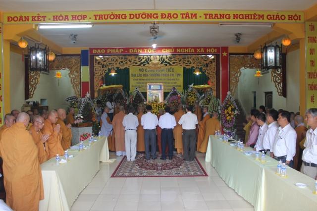 Đồng Tháp: Phật Giáo Đồng Tháp Truy Điệu Đại Lão HT. Thích Trí Tịnh