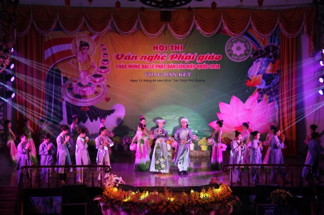 TP. HCM: Diễn ra vòng bán kết hội thi văn nghệ Phật giáo chào mừng Đại lễ Vesak LHQ 2014