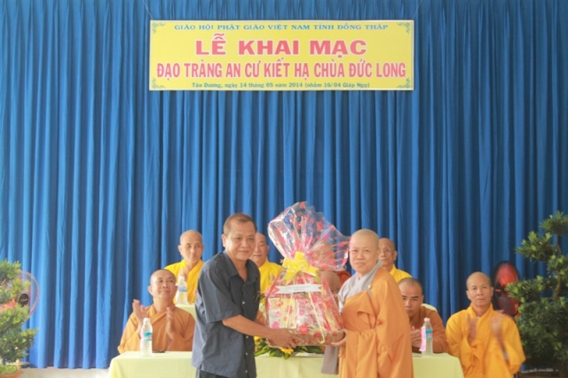 Đồng Tháp: Khai Giảng Các Đạo Tràng An Cư