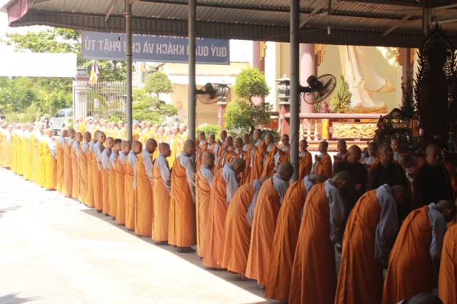 Đồng Tháp: Khai Giảng Các Đạo Tràng An Cư