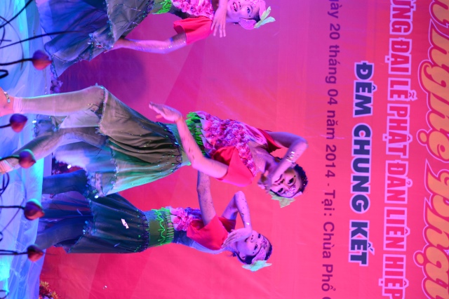 TP.HCM: Hoành tráng đêm chung kết văn nghệ chào mừng đại lễ Vesak 2014