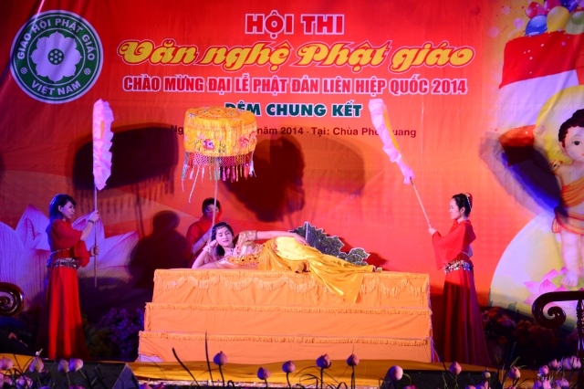 TP.HCM: Hoành tráng đêm chung kết văn nghệ chào mừng đại lễ Vesak 2014