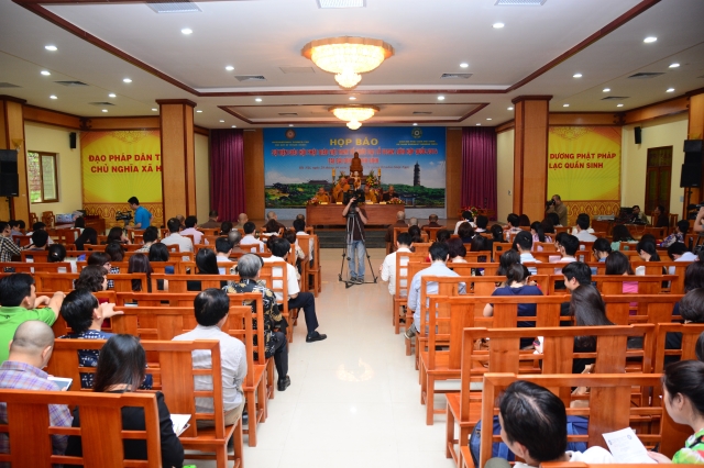 Họp báo GHPGVN tổ chức Đại lễ Vesak Liên Hợp Quốc 2014 tại Hà Nội