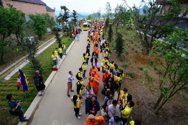 Vesak: Chùm ảnh đại biểu về tham dự các phiên Hội thảo Phật giáo tại Vesak 2014