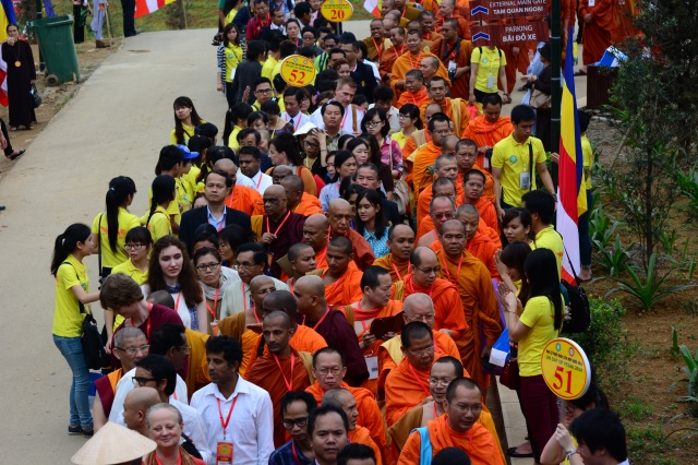 Vesak: Chùm ảnh đại biểu về tham dự các phiên Hội thảo Phật giáo tại Vesak 2014
