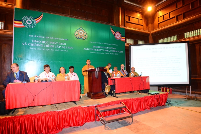 Vesak: Chùm ảnh đại biểu về tham dự các phiên Hội thảo Phật giáo tại Vesak 2014