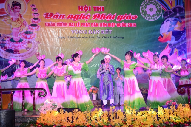 TP. HCM: Diễn ra vòng bán kết hội thi văn nghệ Phật giáo chào mừng Đại lễ Vesak LHQ 2014