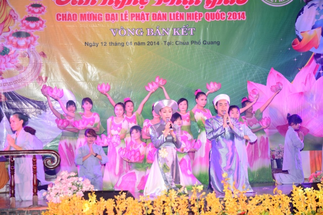 TP. HCM: Diễn ra vòng bán kết hội thi văn nghệ Phật giáo chào mừng Đại lễ Vesak LHQ 2014
