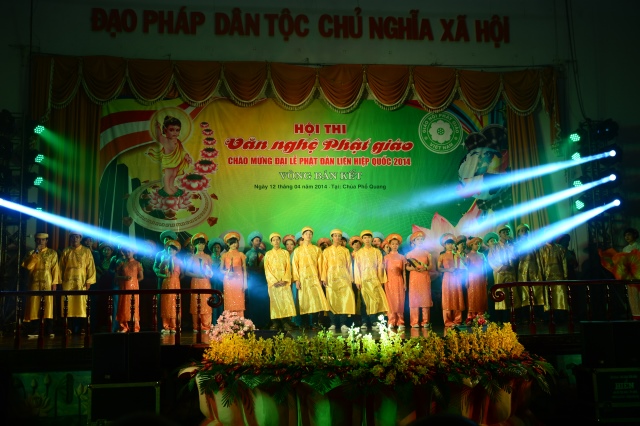 TP. HCM: Diễn ra vòng bán kết hội thi văn nghệ Phật giáo chào mừng Đại lễ Vesak LHQ 2014