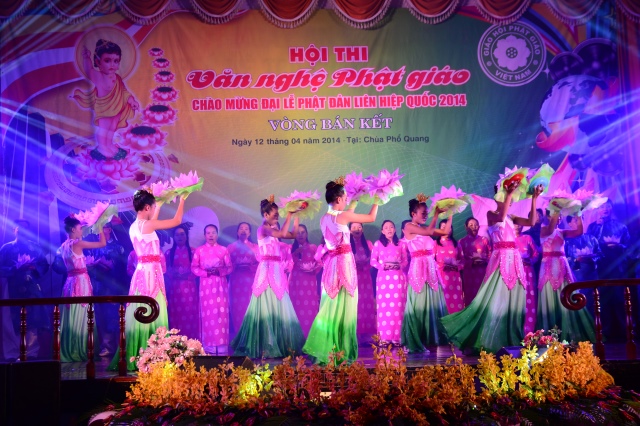 TP. HCM: Diễn ra vòng bán kết hội thi văn nghệ Phật giáo chào mừng Đại lễ Vesak LHQ 2014