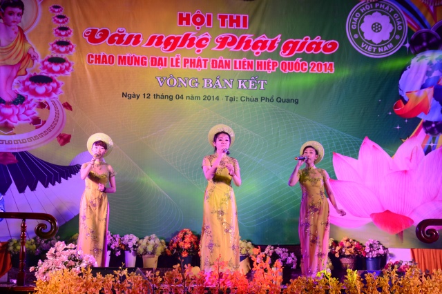 TP. HCM: Diễn ra vòng bán kết hội thi văn nghệ Phật giáo chào mừng Đại lễ Vesak LHQ 2014