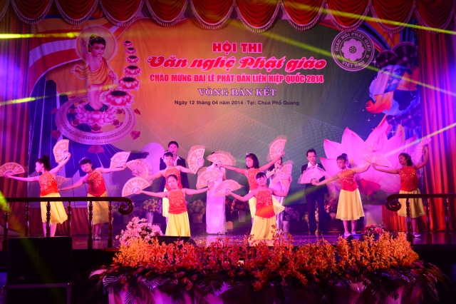 TP. HCM: Diễn ra vòng bán kết hội thi văn nghệ Phật giáo chào mừng Đại lễ Vesak LHQ 2014