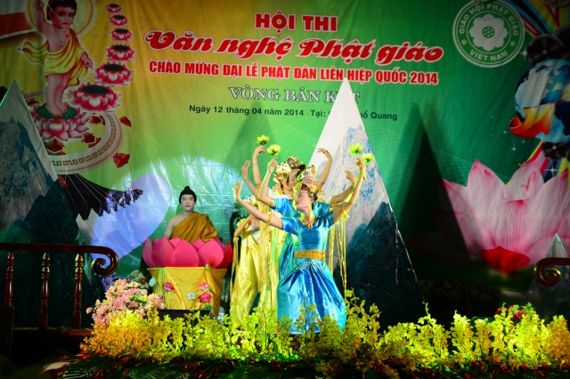 TP. HCM: Diễn ra vòng bán kết hội thi văn nghệ Phật giáo chào mừng Đại lễ Vesak LHQ 2014