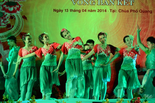 TP. HCM: Đêm thứ hai vòng bán kết hội thi văn nghệ Phật giáo chào mừng Đại lễ Vesak LHQ 2014