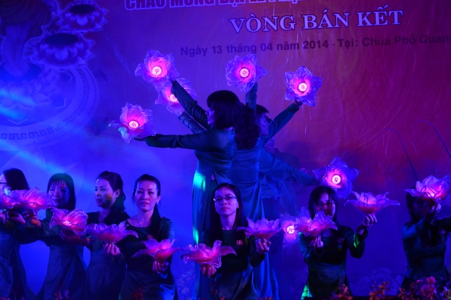 TP. HCM: Đêm thứ hai vòng bán kết hội thi văn nghệ Phật giáo chào mừng Đại lễ Vesak LHQ 2014