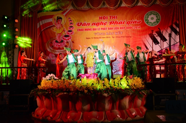 TP. HCM: Đêm thứ hai vòng bán kết hội thi văn nghệ Phật giáo chào mừng Đại lễ Vesak LHQ 2014