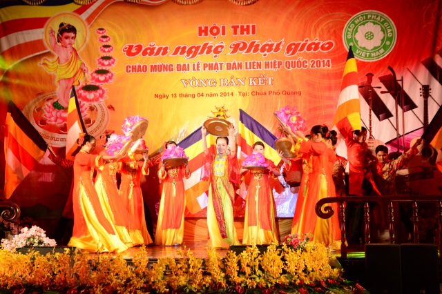 TP. HCM: Đêm thứ hai vòng bán kết hội thi văn nghệ Phật giáo chào mừng Đại lễ Vesak LHQ 2014