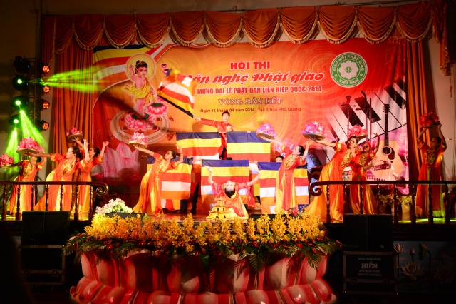 TP. HCM: Đêm thứ hai vòng bán kết hội thi văn nghệ Phật giáo chào mừng Đại lễ Vesak LHQ 2014