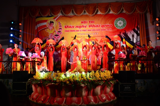 TP. HCM: Đêm thứ hai vòng bán kết hội thi văn nghệ Phật giáo chào mừng Đại lễ Vesak LHQ 2014