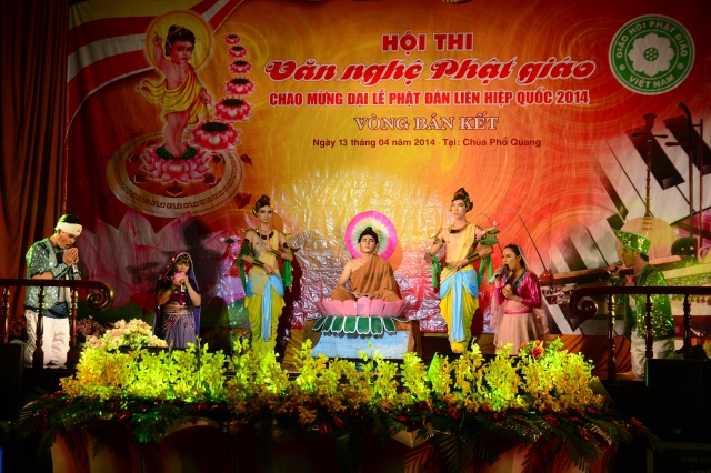 TP. HCM: Đêm thứ hai vòng bán kết hội thi văn nghệ Phật giáo chào mừng Đại lễ Vesak LHQ 2014