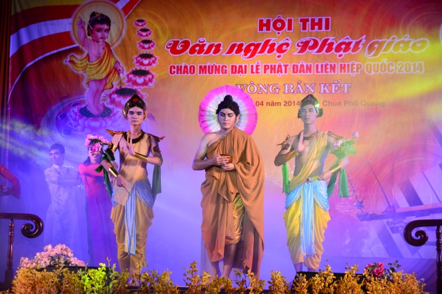 TP. HCM: Đêm thứ hai vòng bán kết hội thi văn nghệ Phật giáo chào mừng Đại lễ Vesak LHQ 2014