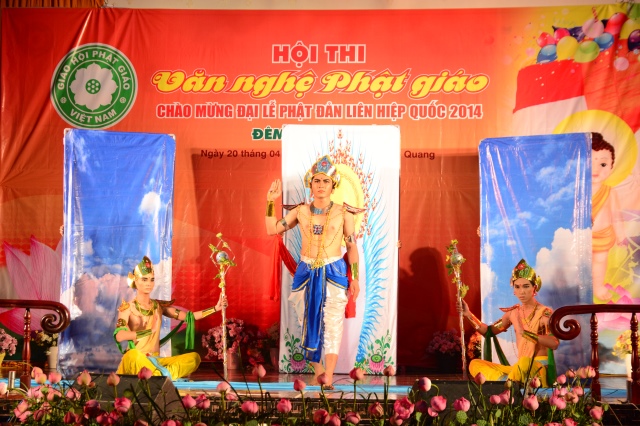 TP.HCM: Hoành tráng đêm chung kết văn nghệ chào mừng đại lễ Vesak 2014