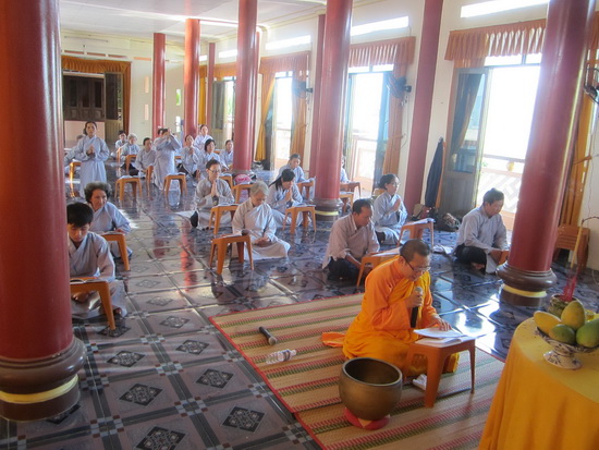 Tịnh xá Ngọc Sơn-Khóa tu Bát Quan Trai lần 7