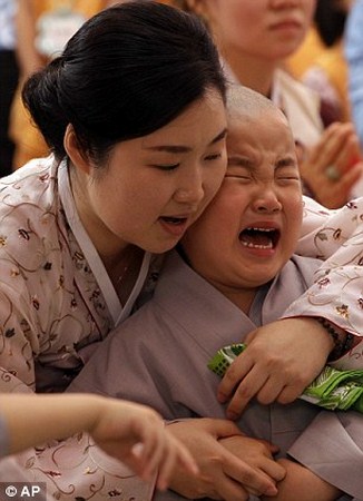 Chùm ảnh: Những chú tiểu Hàn Quốc ngộ nghĩnh dễ thương