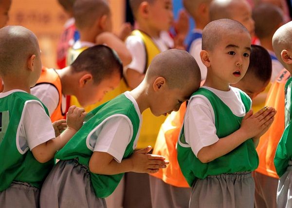 Chùm ảnh: Những chú tiểu Hàn Quốc ngộ nghĩnh dễ thương