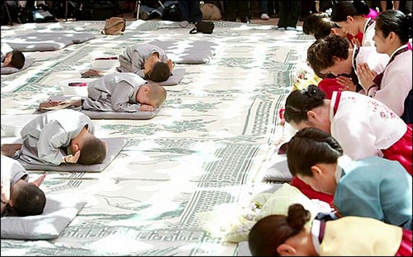 Chùm ảnh: Những chú tiểu Hàn Quốc ngộ nghĩnh dễ thương