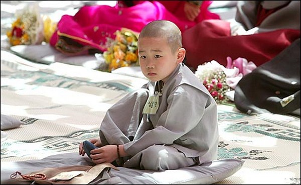 Chùm ảnh: Những chú tiểu Hàn Quốc ngộ nghĩnh dễ thương