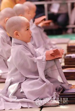 Chùm ảnh: Những chú tiểu Hàn Quốc ngộ nghĩnh dễ thương