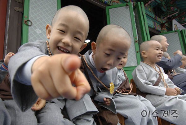 Chùm ảnh: Những chú tiểu Hàn Quốc ngộ nghĩnh dễ thương