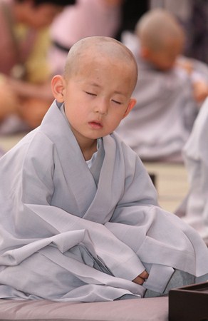 Chùm ảnh: Những chú tiểu Hàn Quốc ngộ nghĩnh dễ thương