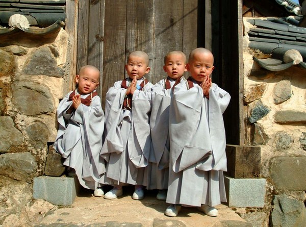 Chùm ảnh: Những chú tiểu Hàn Quốc ngộ nghĩnh dễ thương
