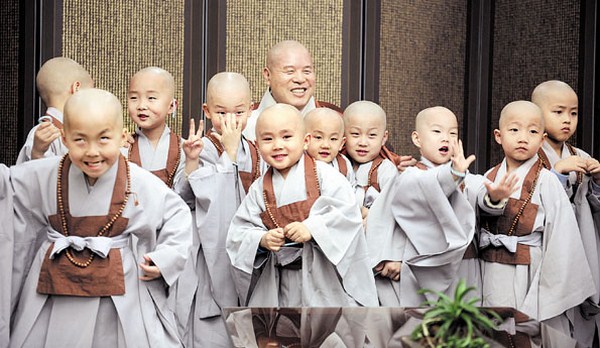 Chùm ảnh: Những chú tiểu Hàn Quốc ngộ nghĩnh dễ thương
