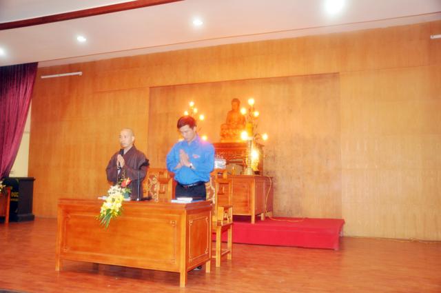 Hà Nội : Công tác tập huấn tình nguyện viên Vesak LHQ 2014 lần I
