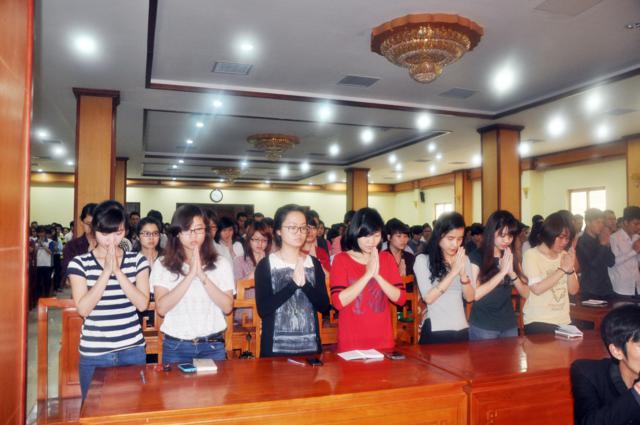 Hà Nội : Công tác tập huấn tình nguyện viên Vesak LHQ 2014 lần I