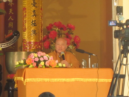 Chuyến hoằng pháp của Thượng tọa Thích Trung Đạo ở Khánh Hòa