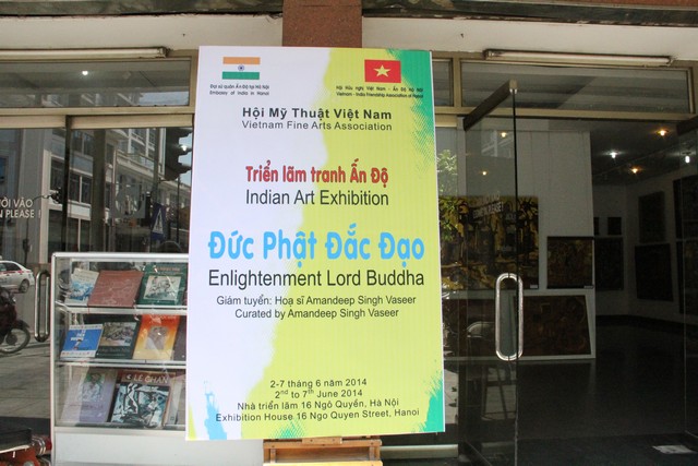 Hà Nội: Khai mạc triển lãm Mỹ thuật Ấn Độ “Đức Phật Đắc Đạo”