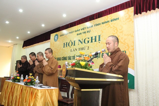 Ninh Bình: Hội nghị lần 2 triển khai công tác tổ chức Đại lễ Phật đản Vesak LHQ 2014